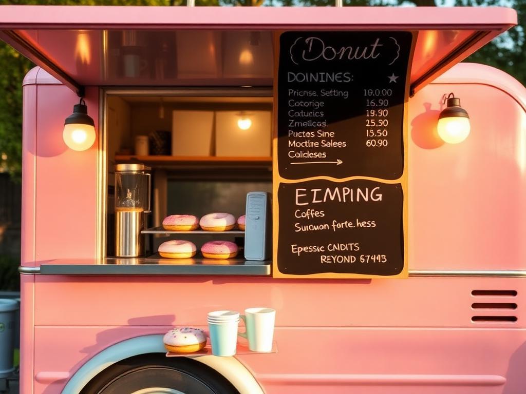 Sunrise Coffee Co. food trailer in East 6th