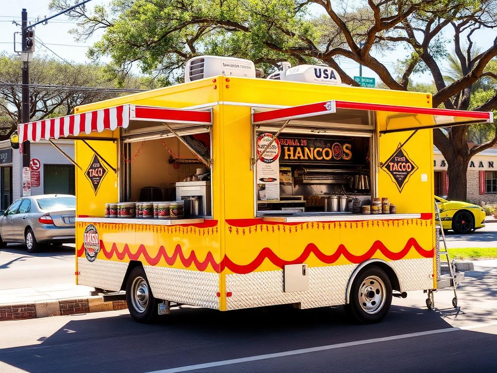 El Taco Loco food trailer in South Congress